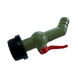 Maxbell Drain Adapter Replace Valve for Galvanized Drum Water Supply Controller 32mm 45 degrees