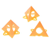 Maxbell 10Pcs Canvas Stands Triangle Paint Pads Feet for Woodworking Carpenter