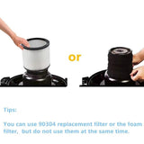 Maxbell Foam Replacement Filter Foam Sleeve Durable for 90585 Replace Upgrade Parts