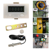 Maxbell Five Digit Induction Counter Industrial Electronic Digital Display LCD