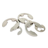 Maxbell 580x External Retaining Clamps Ring Washer with Storage Case 10 Sizes Silver
