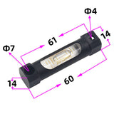 Maxbell Aluminum Alloy Spirit Level Ruler Measurement Instrument Woodworking Tool