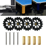 Maxbell Heatbed Leveling Kit M4 Hand Twist Leveling Nuts 3D Printer Accessories Yellow