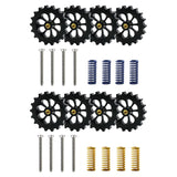 Maxbell Heatbed Leveling Kit M4 Hand Twist Leveling Nuts 3D Printer Accessories Yellow