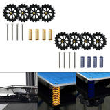Maxbell Heatbed Leveling Kit M4 Hand Twist Leveling Nuts 3D Printer Accessories Yellow