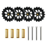 Maxbell Heatbed Leveling Kit M4 Hand Twist Leveling Nuts 3D Printer Accessories Yellow