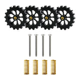 Maxbell Heatbed Leveling Kit M4 Hand Twist Leveling Nuts 3D Printer Accessories Yellow