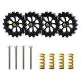 Maxbell Heatbed Leveling Kit M4 Hand Twist Leveling Nuts 3D Printer Accessories Yellow