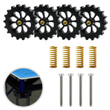 Maxbell Heatbed Leveling Kit M4 Hand Twist Leveling Nuts 3D Printer Accessories Yellow