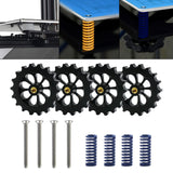 Maxbell Heatbed Leveling Kit M4 Hand Twist Leveling Nuts 3D Printer Accessories Blue