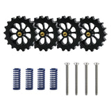 Maxbell Heatbed Leveling Kit M4 Hand Twist Leveling Nuts 3D Printer Accessories Blue