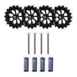 Maxbell Heatbed Leveling Kit M4 Hand Twist Leveling Nuts 3D Printer Accessories Blue
