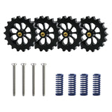 Maxbell Heatbed Leveling Kit M4 Hand Twist Leveling Nuts 3D Printer Accessories Blue