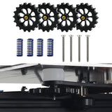 Maxbell Heatbed Leveling Kit M4 Hand Twist Leveling Nuts 3D Printer Accessories Blue