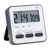 Maxbell Digital Kitchen Timer Alarm Clock Cooking Timer for Games Office Baking Black