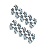 Maxbell Zinc Alloy Hose Clamp Hose Clip Assortment Clips for Agriculture Machinery
