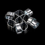 Maxbell Zinc Alloy Hose Clamp Hose Clip Assortment Clips for Agriculture Machinery