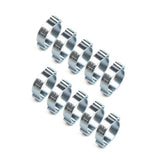 Maxbell 80 Count Double Ear Hoops Hose Fuel Clamp Professional Adjustable Durable