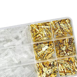 Maxbell 480Pcs Cable Lug Connector Multipurpose Crimp Connector Kit for Truck Wiring