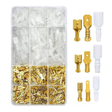 Maxbell 480Pcs Cable Lug Connector Multipurpose Crimp Connector Kit for Truck Wiring