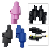 Maxbell Fuel Pump Holder Engine Bracket Housing Waterproof for 5000W 12V Pink Rubber