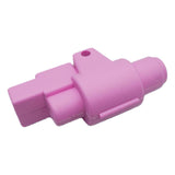 Maxbell Fuel Pump Holder Engine Bracket Housing Waterproof for 5000W 12V Pink Rubber