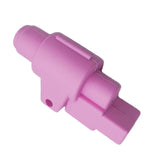 Maxbell Fuel Pump Holder Engine Bracket Housing Waterproof for 5000W 12V Pink Rubber