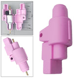 Maxbell Fuel Pump Holder Engine Bracket Housing Waterproof for 5000W 12V Pink Rubber