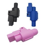 Maxbell Fuel Pump Holder Engine Bracket Housing Waterproof for 5000W 12V Pink Rubber