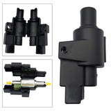 Maxbell Fuel Pump Holder Engine Bracket Housing Waterproof for 5000W 12V Black Rubber