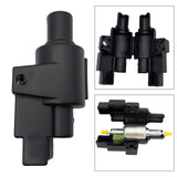 Maxbell Fuel Pump Holder Engine Bracket Housing Waterproof for 5000W 12V Black Rubber