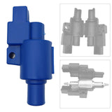 Maxbell Fuel Pump Holder Engine Bracket Housing Waterproof for 5000W 12V Blue Plastic