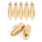 Maxbell 5 Pieces Soldering Head Practical for H01-2 Soldering Station Fitments