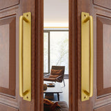 Maxbell Wardrobe Drawer Closet Door Handles Pulls Metal Accessory Durable Hardware Gold 160mm