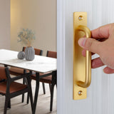 Maxbell Wardrobe Drawer Closet Door Handles Pulls Metal Accessory Durable Hardware Gold 160mm