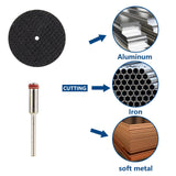 Maxbell 32mm Abrasive Disc Set Resin Cutting Discs for Grinding Sanding Grooving 50PCS