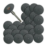Maxbell 32mm Abrasive Disc Set Resin Cutting Discs for Grinding Sanding Grooving 50PCS