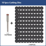 Maxbell 32mm Abrasive Disc Set Resin Cutting Discs for Grinding Sanding Grooving 100PCS