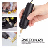 Maxbell Mini Electric Drill Engraver Woodworking Tools for Polymer DIY Jewelry