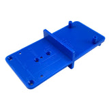 Maxbell Hinge Drilling Jig Hole Guide Woodworking Tools for Cupboard Frame Blue