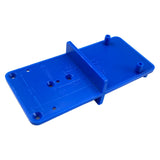 Maxbell Hinge Drilling Jig Hole Guide Woodworking Tools for Cupboard Frame Blue