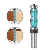 Maxbell Spiral Flush Trim Router Bit Mill Cutter Bits Trimming Cutter 17.3cmx1.9cm