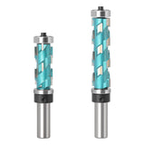 Maxbell Spiral Flush Trim Router Bit Mill Cutter Bits Trimming Cutter 13.6cmx1.9cm