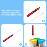 Maxbell 4x Mixer Paddles Drill Attachment Epoxy Mixer for Ceramic Glazes Liquids