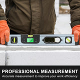 Maxbell Portable Digital Level Protractor Measuring Meter for Woodworking Home Black