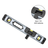 Maxbell Portable Digital Level Protractor Measuring Meter for Woodworking Home Black