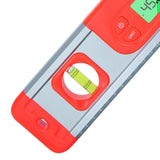 Maxbell Portable Digital Level Protractor Measuring Meter for Woodworking Home Red