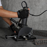 Maxbell Angle Grinder Holder Multifunctional with Base Adjustable for Garden