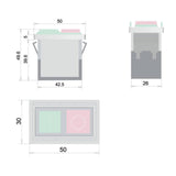 Maxbell Electromagnetic Switch IP55 Waterproof Electrical Equipment Replacement