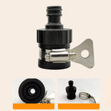 Maxbell 4 Pieces Gardening Water Hose Fittings Adapter Connector Durable Lightweight
